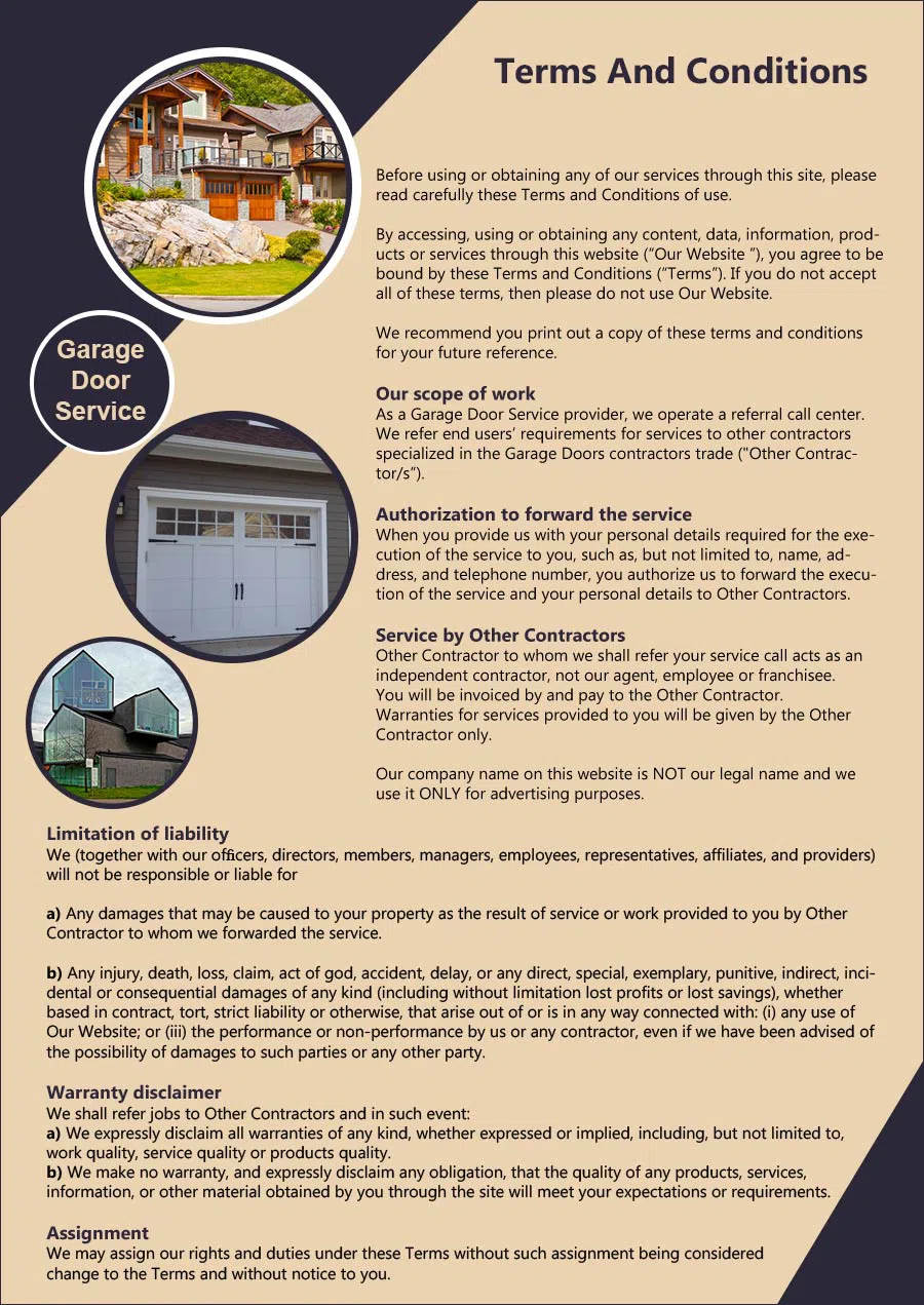 Garage Door Mobile Service Enumclaw, WA 360-553-1447